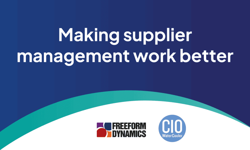 Making supplier management work better